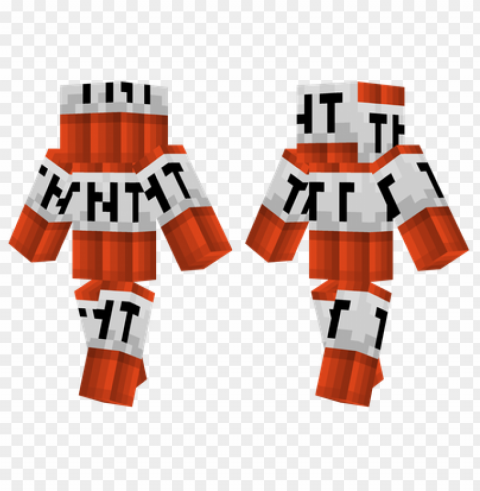 Minecraft Skins Dynamite Man Skin Transparent PNG Isolated Object Design