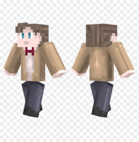minecraft skins eleventh doctor skin Isolated Artwork on Transparent PNG PNG transparent with Clear Background ID 1006b323