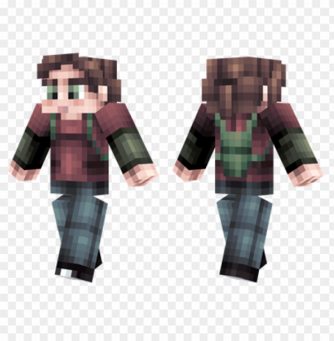 Minecraft Skins Ellie Skin PNG High Quality