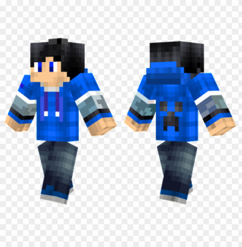 Minecraft Skins Extra Blue Skin PNG Clip Art Transparent Background