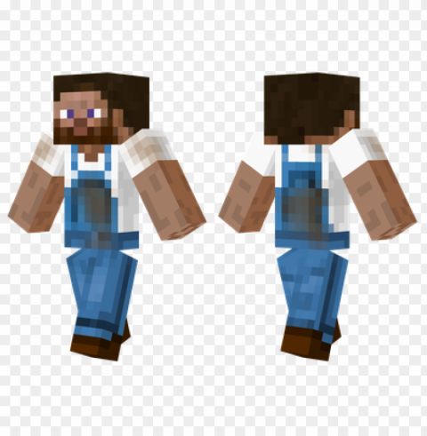 Minecraft Skins Farmer Skin Transparent PNG Images Pack