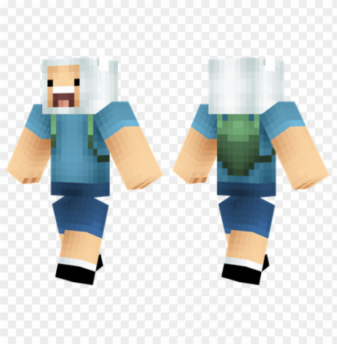 minecraft skins finn skin Isolated Design on Clear Transparent PNG PNG transparent with Clear Background ID b46ef360