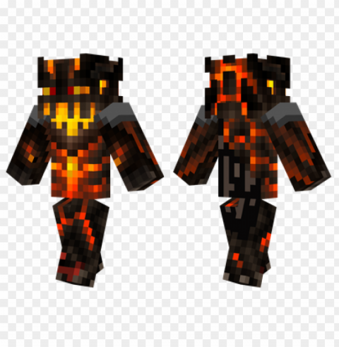 minecraft skins fire monster skin PNG images with high transparency