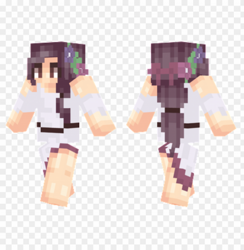 minecraft skins flower angel skin PNG images with clear background