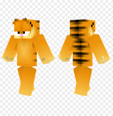 minecraft skins garfield skin High-quality PNG images with transparency