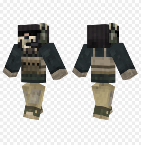 minecraft skins ghost skin Isolated Subject in Transparent PNG