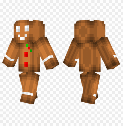 minecraft skins gingerbread man skin HighQuality Transparent PNG Element