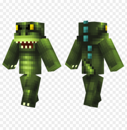 minecraft skins godzilla skin Clean Background Isolated PNG Design