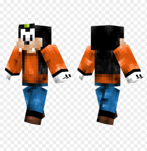 minecraft skins goofy skin Isolated Design Element in PNG Format