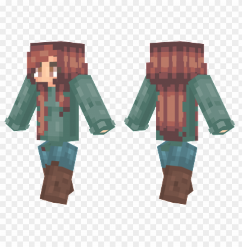 minecraft skins green sweater skin PNG files with transparent canvas collection