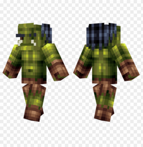 minecraft skins green troll skin PNG pictures with no background