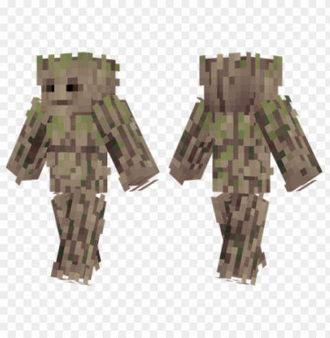 minecraft skins groot skin Free PNG download no background