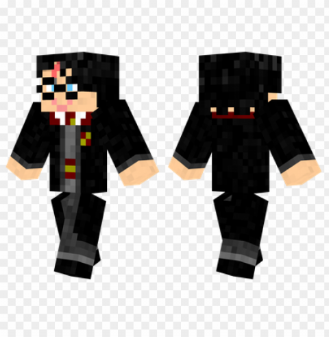 minecraft skins harry potter skin Clean Background Isolated PNG Object