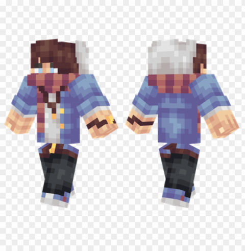 minecraft skins hipster guy skin Isolated Item on Transparent PNG