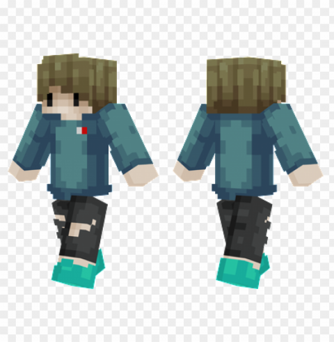 minecraft skins hoodie boy skin PNG with cutout background