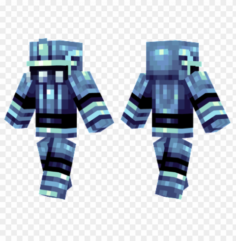 Minecraft Skins Ice Knight Skin PNG For Presentations