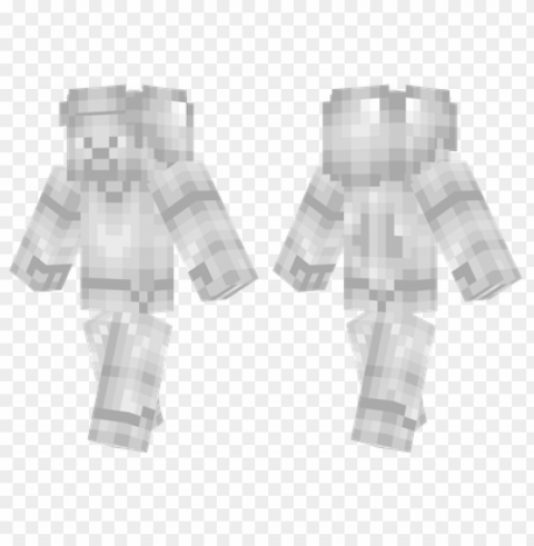 minecraft skins iron steve skin Isolated Design Element in Clear Transparent PNG