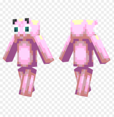 Minecraft Skins Jigglypuff Skin PNG Graphics With Transparency