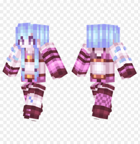 minecraft skins jinx skin PNG Image with Isolated Icon