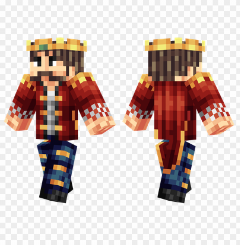 Minecraft Skins King Skin PNG Graphics For Presentations