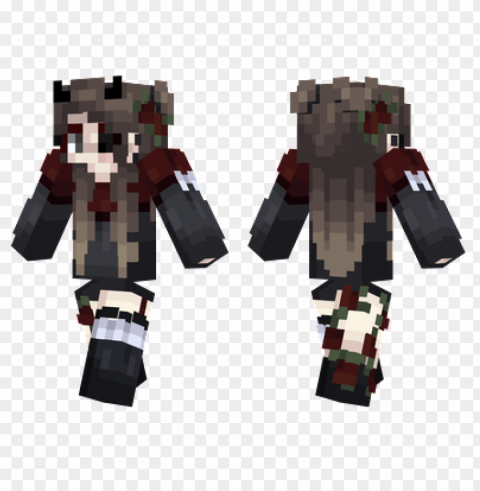 Minecraft Skins Konami Skin Transparent Background Isolated PNG Figure