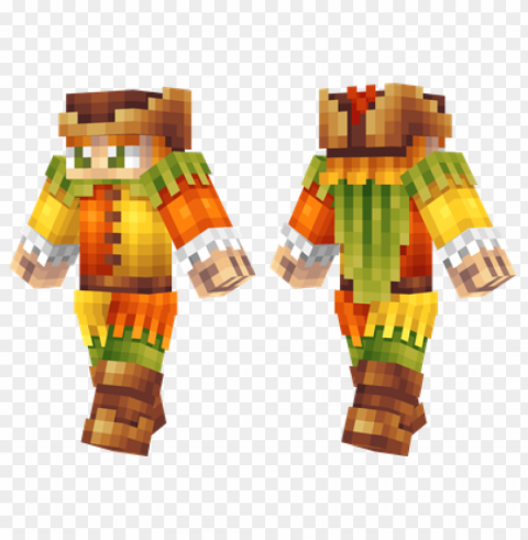 minecraft skins medieval piper skin Isolated Element with Clear Background PNG PNG transparent with Clear Background ID caaa0521