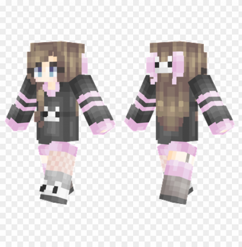 minecraft skins meow skin PNG photos with clear backgrounds