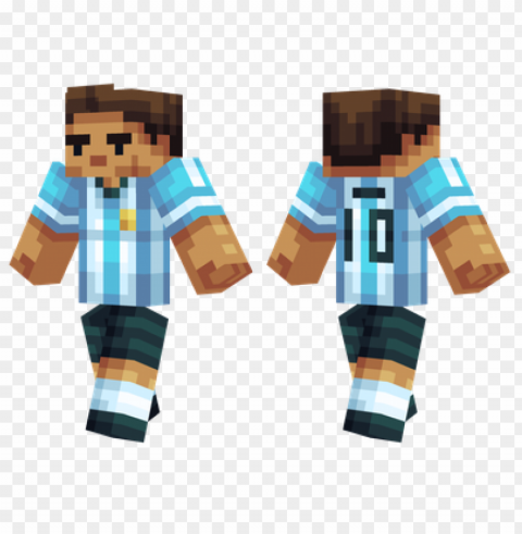 minecraft skins messi skin Clear PNG pictures package PNG transparent with Clear Background ID 7004669f