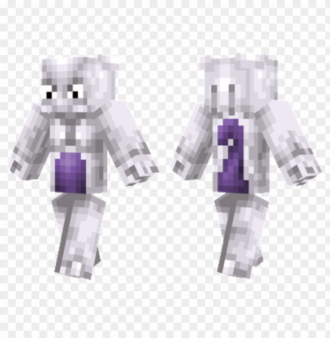 Minecraft Skins Mewtwo Skin PNG Image With No Background