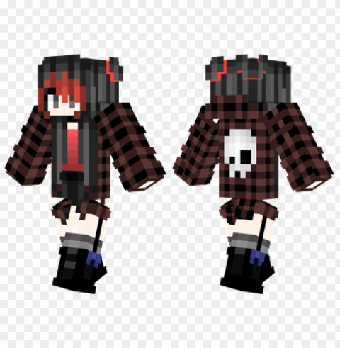 minecraft skins midnight blaze skin PNG with Transparency and Isolation
