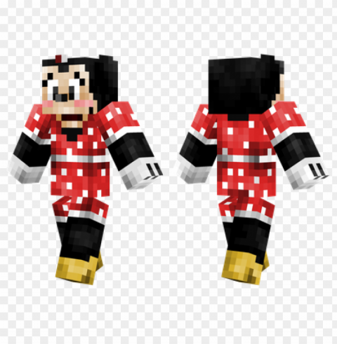 minecraft skins minnie mouse skin Isolated Graphic Element in HighResolution PNG PNG transparent with Clear Background ID a26fe51f