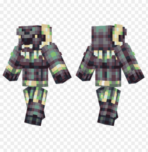 minecraft skins minotaur skin PNG Isolated Object on Clear Background
