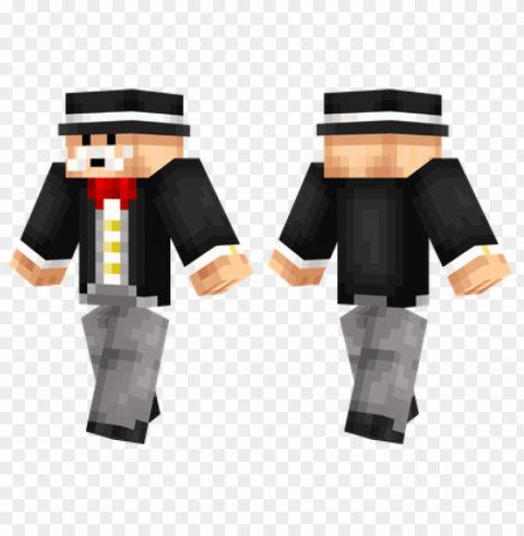 Minecraft Skins Monopoly Man Skin HighQuality Transparent PNG Isolated Graphic Element