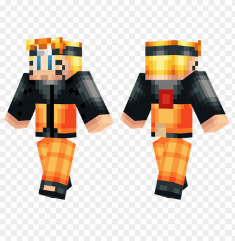 minecraft skins naruto skin Isolated Character on Transparent Background PNG PNG transparent with Clear Background ID a7b115ba