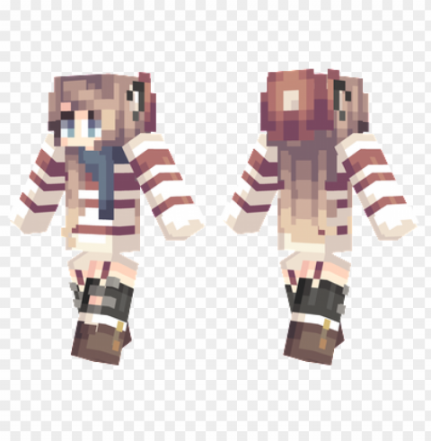 minecraft skins navy scarf skin PNG pictures with no backdrop needed