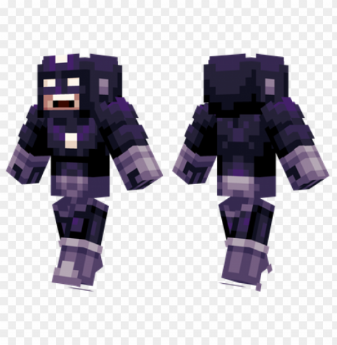 minecraft skins obsidian warrior skin PNG Isolated Design Element with Clarity