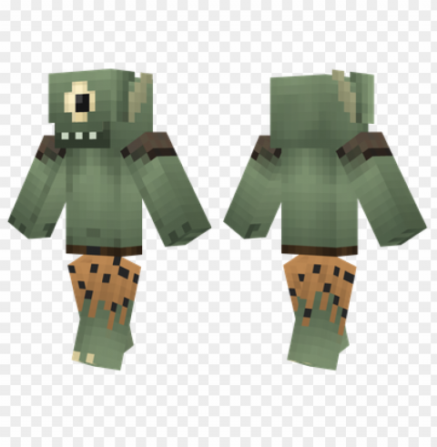 minecraft skins ogre skin PNG Image Isolated with High Clarity