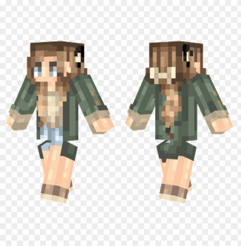 minecraft skins ombre hair skin PNG files with transparent elements wide collection PNG transparent with Clear Background ID 6748b538