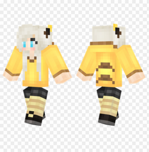 Minecraft Skins Pika Girl Skin Clear PNG Pictures Assortment