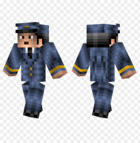 Minecraft Skins Pilot Skin Clear Background PNG Isolated Design