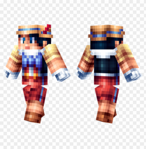 minecraft skins pinocchio skin Clear PNG graphics free