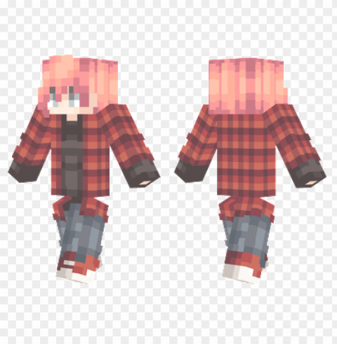 minecraft skins plaid shirt skin PNG images with transparent elements