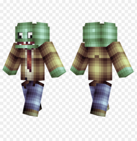 Minecraft Skins Plants Vs Zombies Skin PNG Free Download Transparent Background