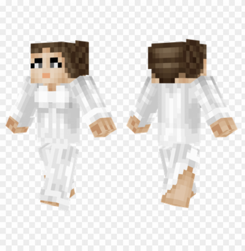minecraft skins princess leia skin Free PNG images with alpha channel