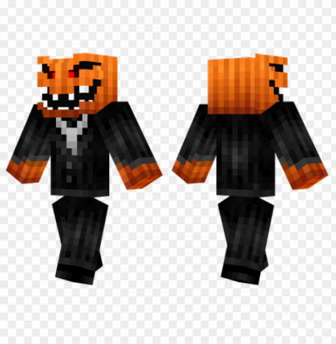 minecraft skins pumpkin boss skin PNG images with alpha transparency wide collection