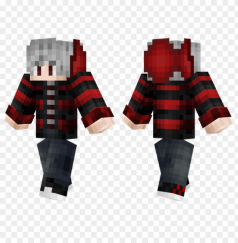minecraft skins red boy skin Isolated Icon on Transparent Background PNG