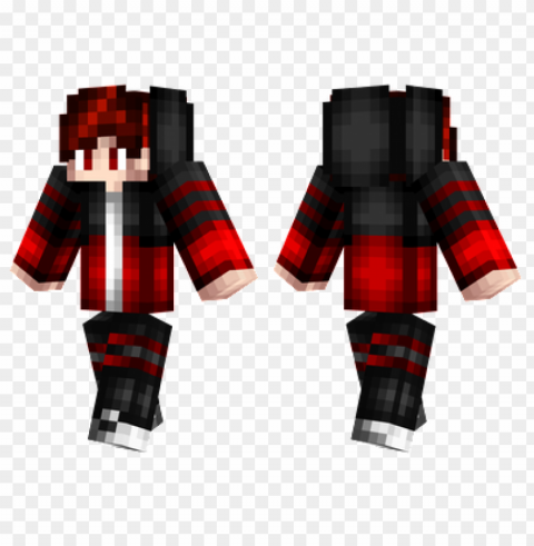 minecraft skins red hair skin Transparent Background Isolated PNG Icon