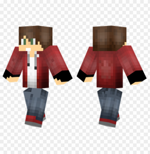 minecraft skins red teen skin Clear PNG file