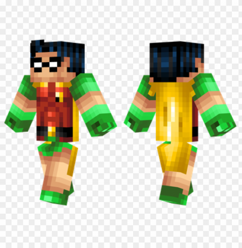 minecraft skins robin skin Clear PNG pictures package