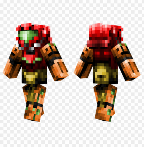 minecraft skins samus skin PNG cutout